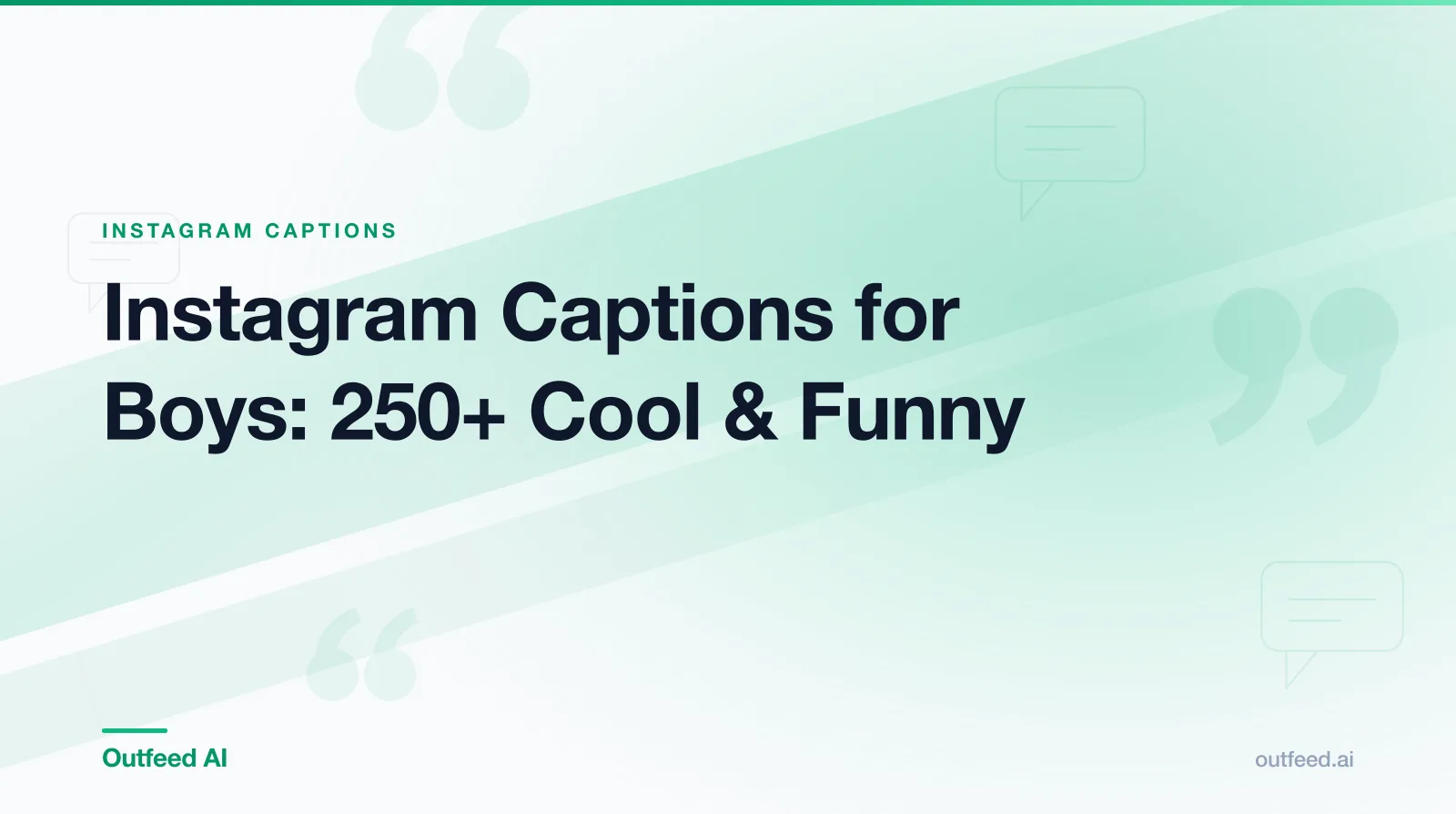 Phone showing an Instagram fit check post with Instagram captions for boys sorted by situation, ready to copy